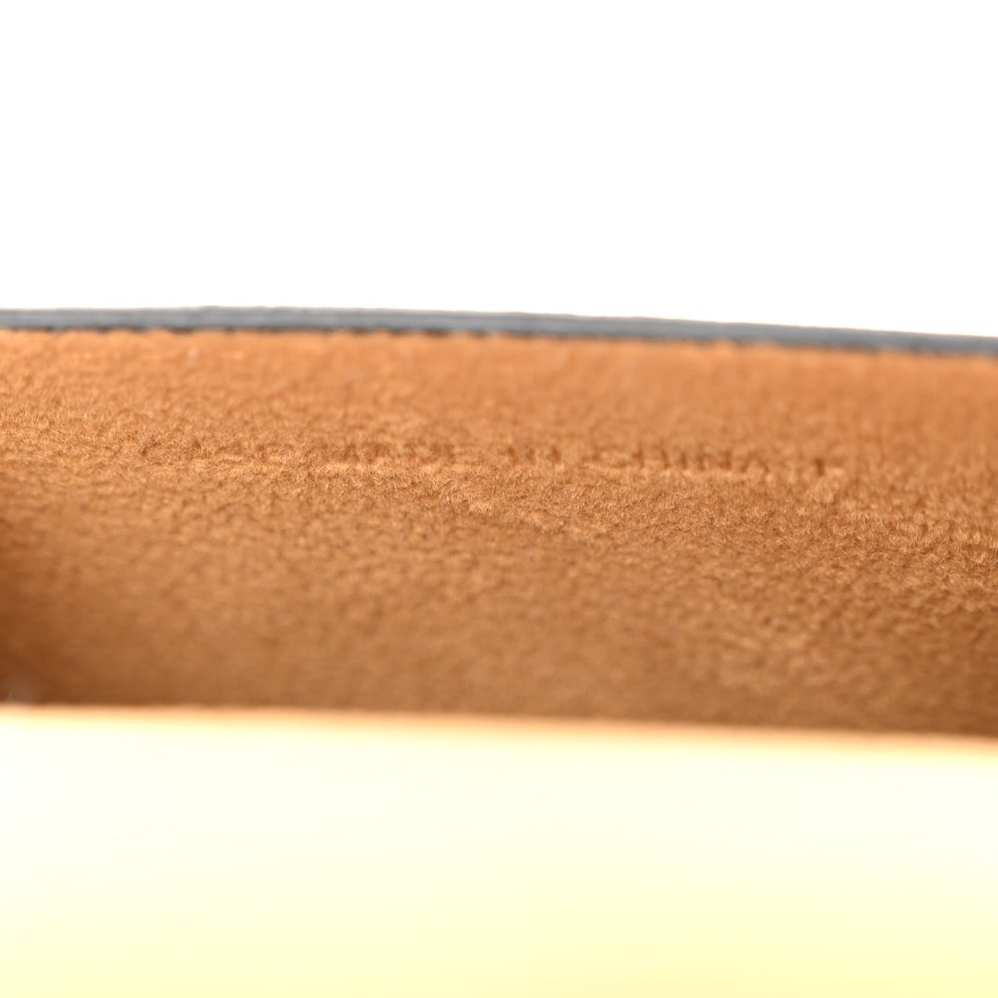 Smooth Calfskin Sunglasses Pouch Tan