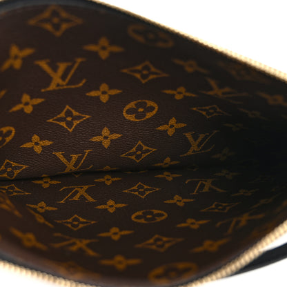 Louis Vuitton Calfskin Neverfull Inside Out MM Pochette Black 5 of 6