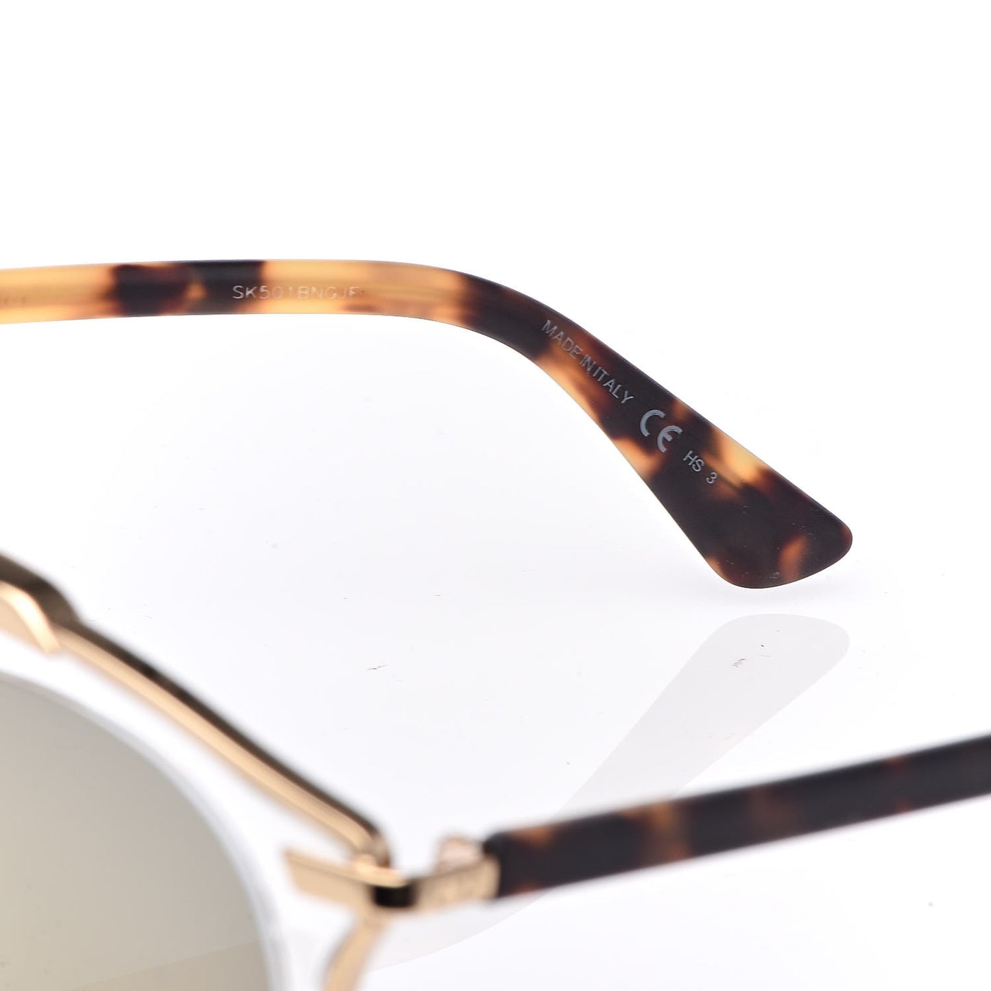 Mirrored So Real Sunglasses Gold