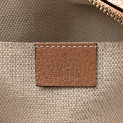 Gucci Pebbled Calfskin Small Soho Disco Bag Camelia 6 of 11