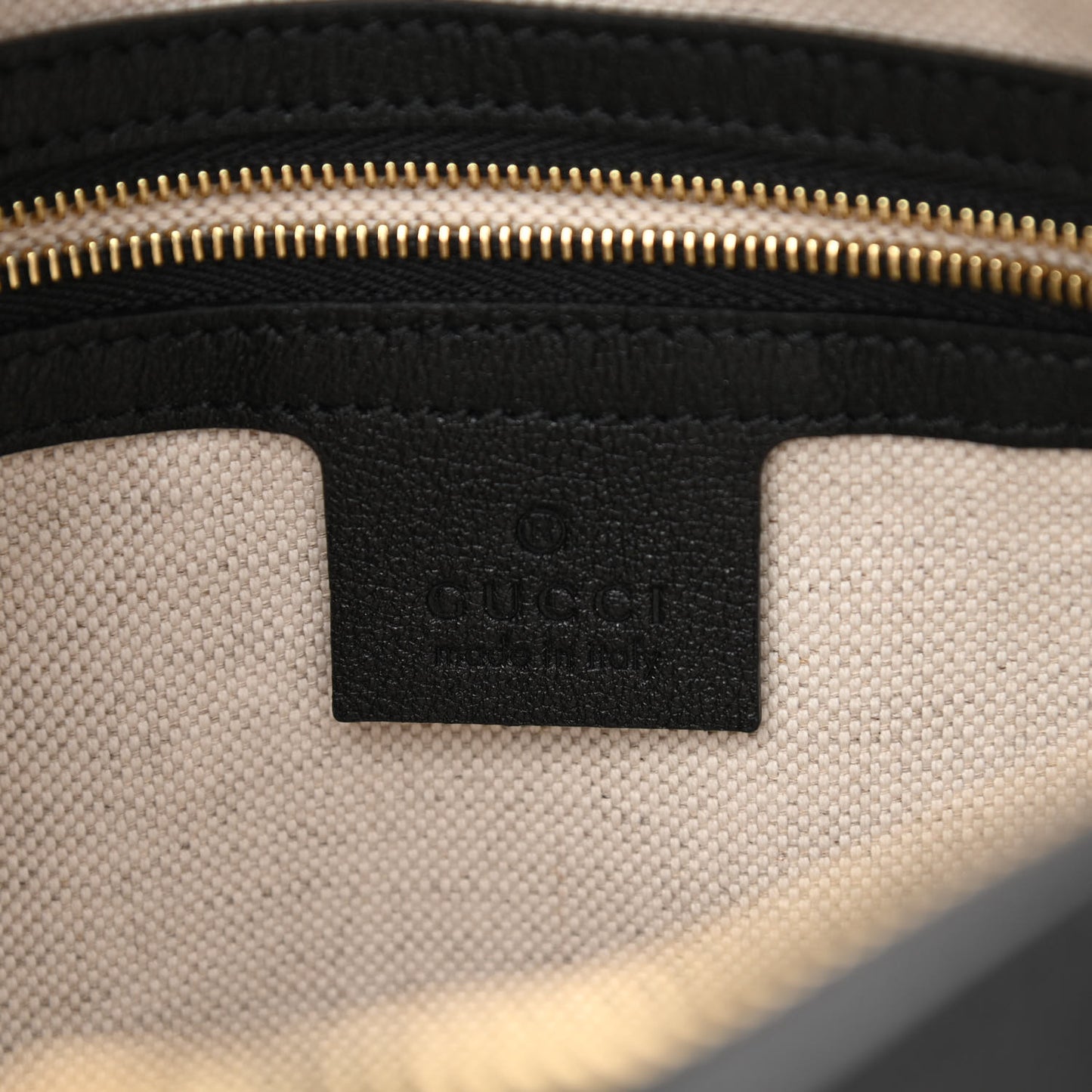 Wonka Grain Calfskin GG Monogram Star Embossed Small GG Shoulder Bag Black