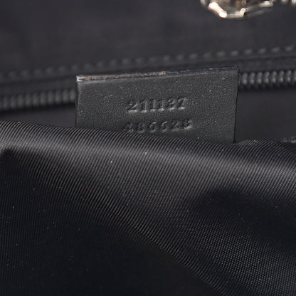 Gucci Imprime Monogram Medium Zippered Shopping Tote Pewter 6 of 11