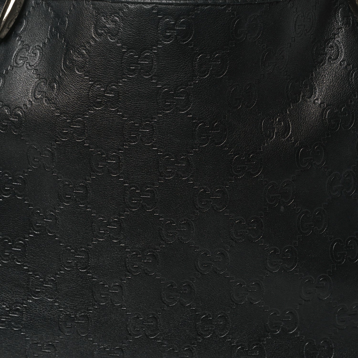Gucci Guccissima Medium Abbey Shoulder Bag Black 8 of 11