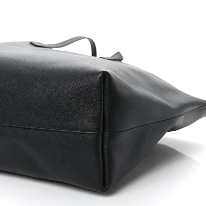 Saint Laurent Calfskin Large Shopping Tote Black 10 of 10