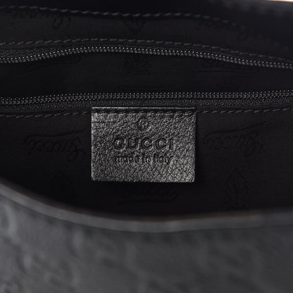 Gucci Guccissima Medium New Ladies Web Hobo Black 6 of 10