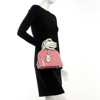 Louis Vuitton Patent Monogram Alma BB Rose Blush 3 of 8