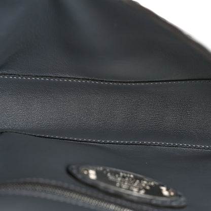 Fendi Cuoio Roma Sellerissima Nappa Sintetica Tape Stitch Mini Baguette Tempesta 5 of 13