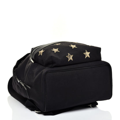 Saint Laurent Canvas Star Patch City Backpack Black 3 of 10