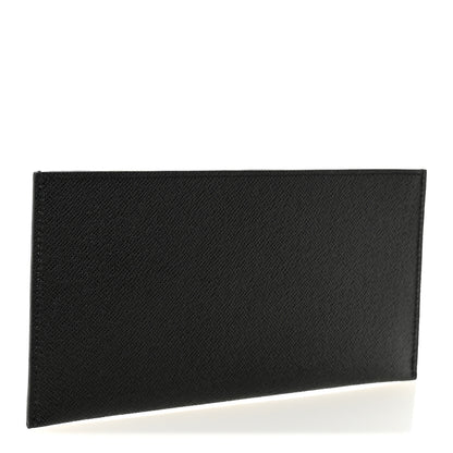 Louis Vuitton Calfskin Felicie Chain Wallet Card Holder Insert Black 3 of 6
