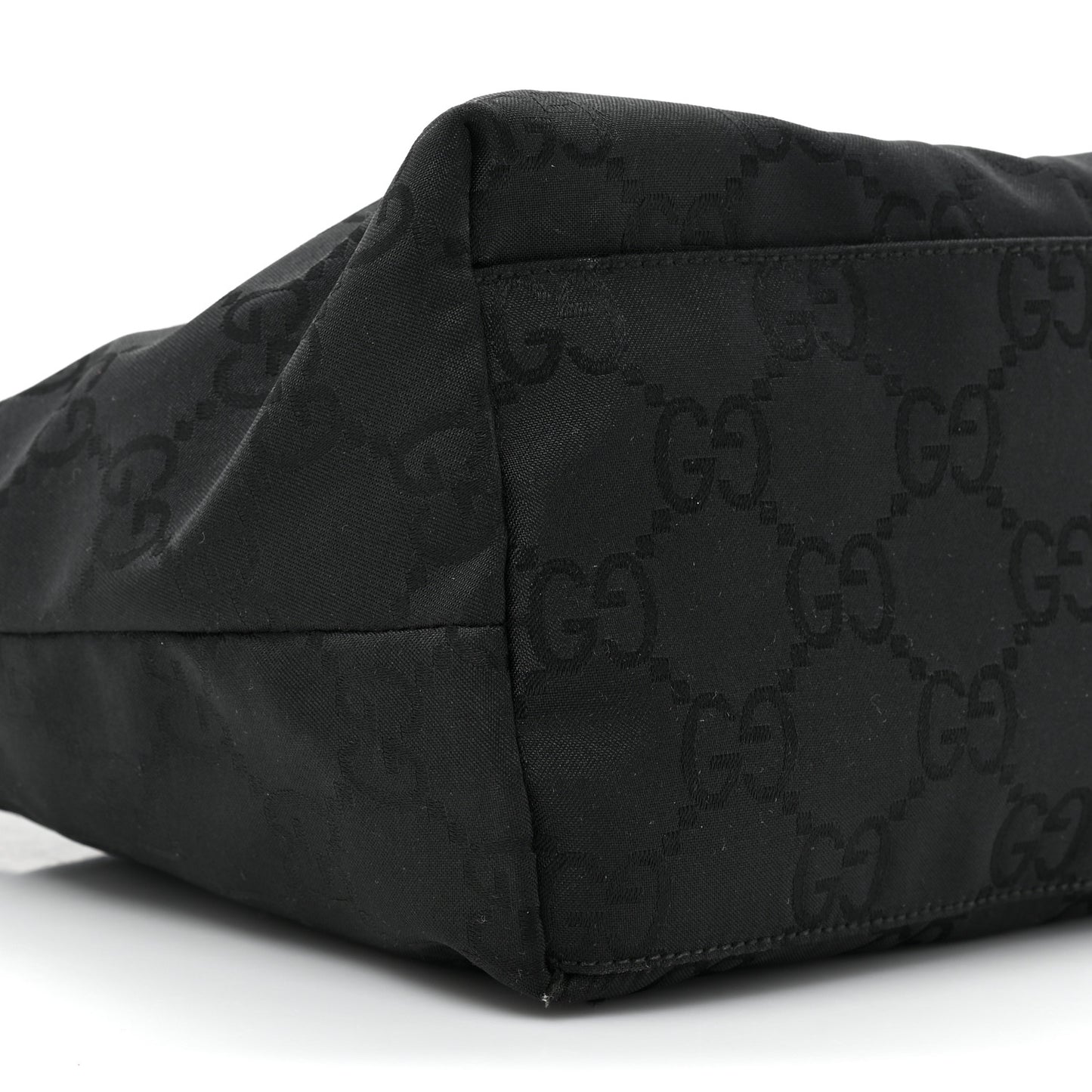 Nylon Monogram Small Hobo Black