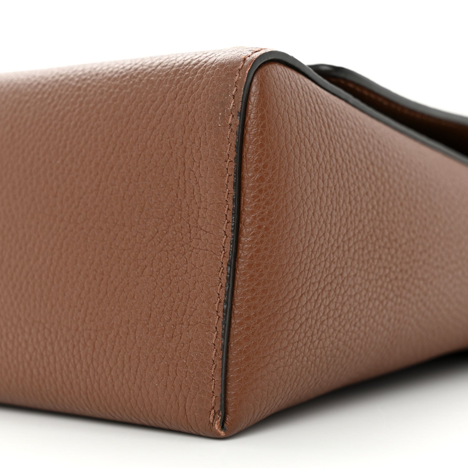 Burberry Calfskin Vintage Check Note Crossbody Bag Tan 9 of 13