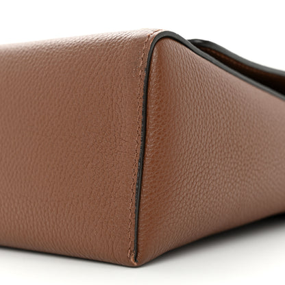 Burberry Calfskin Vintage Check Note Crossbody Bag Tan 9 of 13