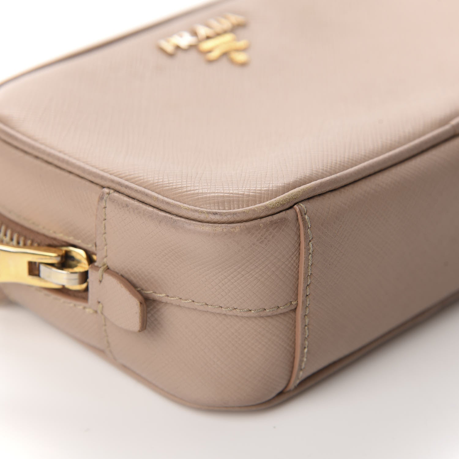 Prada Saffiano Mini Camera Crossbody Cammeo 6 of 11