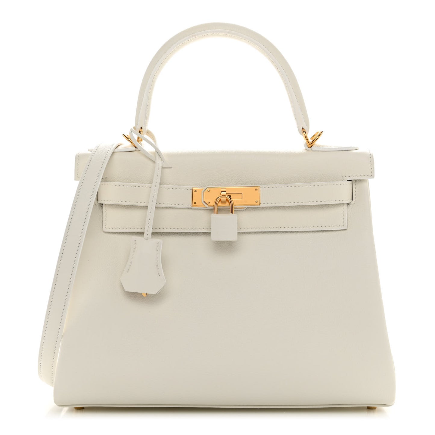 Evercolor Kelly Retourne 28 White
