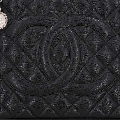 Chanel Caviar Quilted Medallion Tote Black 8 of 10