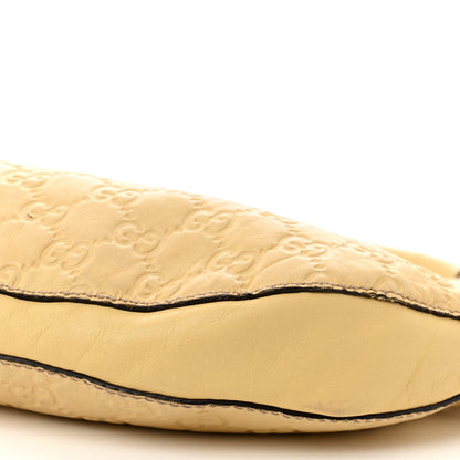 Gucci Guccissima Half Moon Hobo Yellow 10 of 13