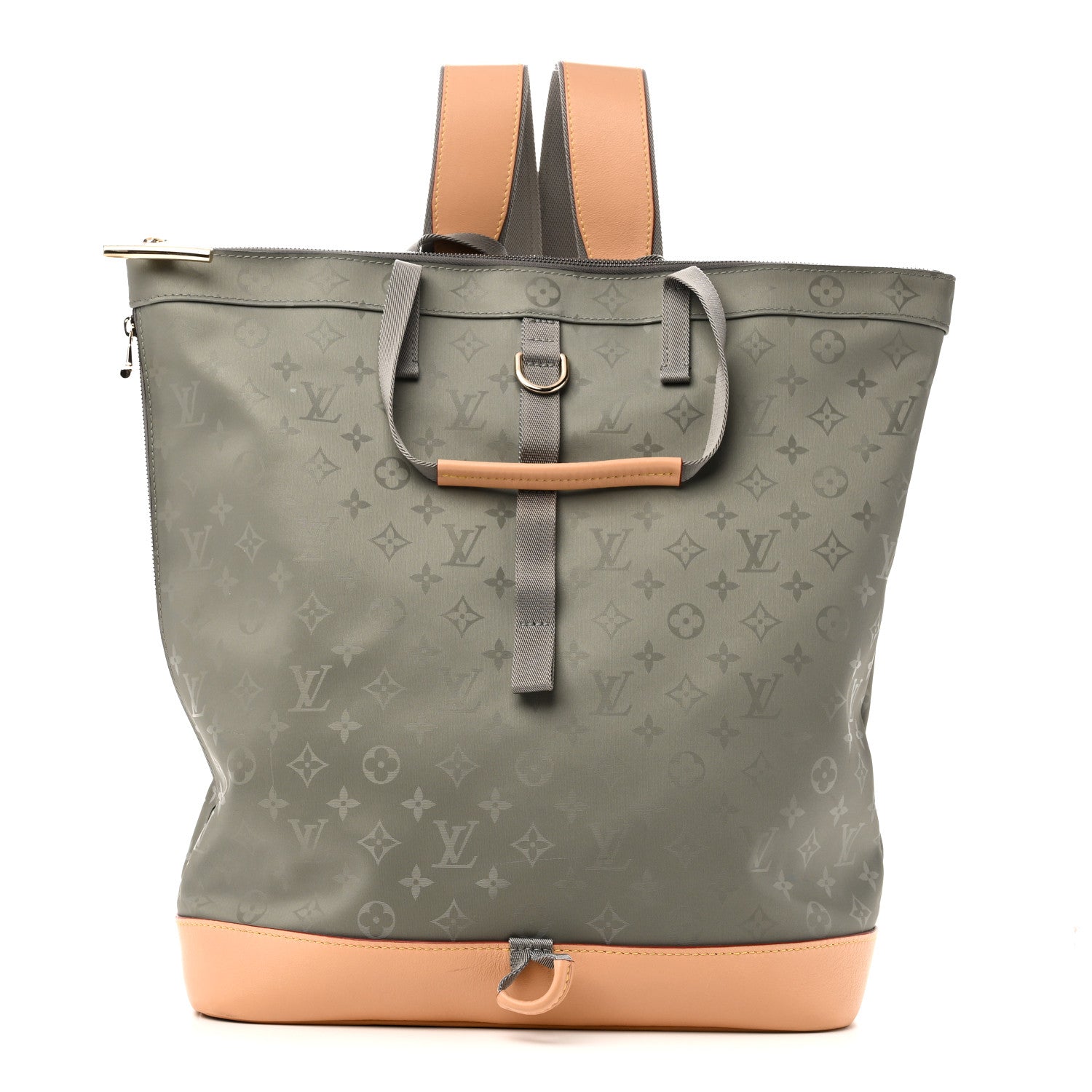 Louis Vuitton Monogram Titanium Backpack Tote 1 of 9