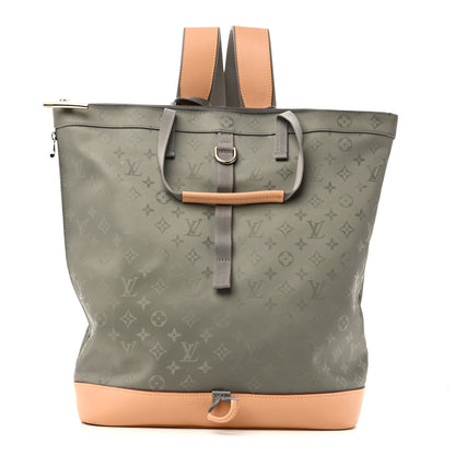 Louis Vuitton Monogram Titanium Backpack Tote 1 of 9