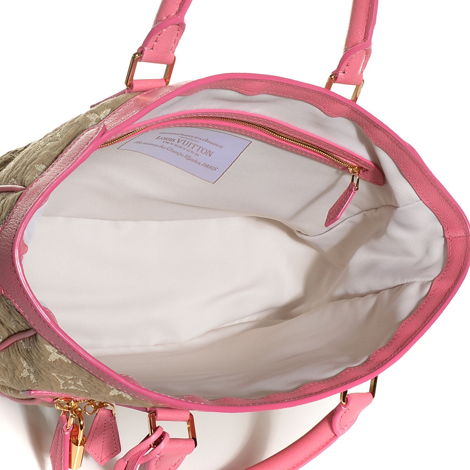 Louis Vuitton Monogram Sabbia Cabas MM Rose 5 of 7