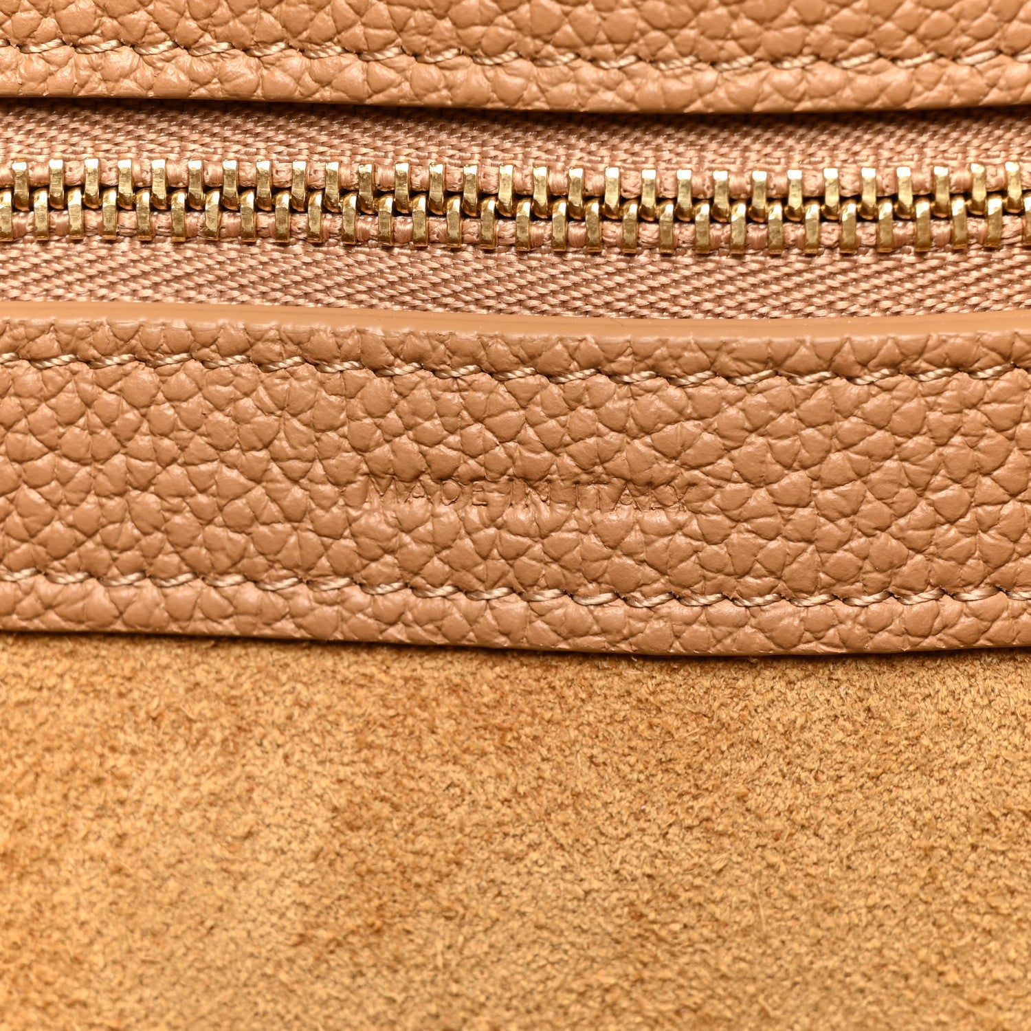 Celine Soft Grained Calfskin Small Belt Cabas Phantom Taupe 6 of 14