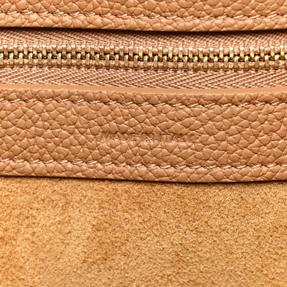 Celine Soft Grained Calfskin Small Belt Cabas Phantom Taupe 6 of 14