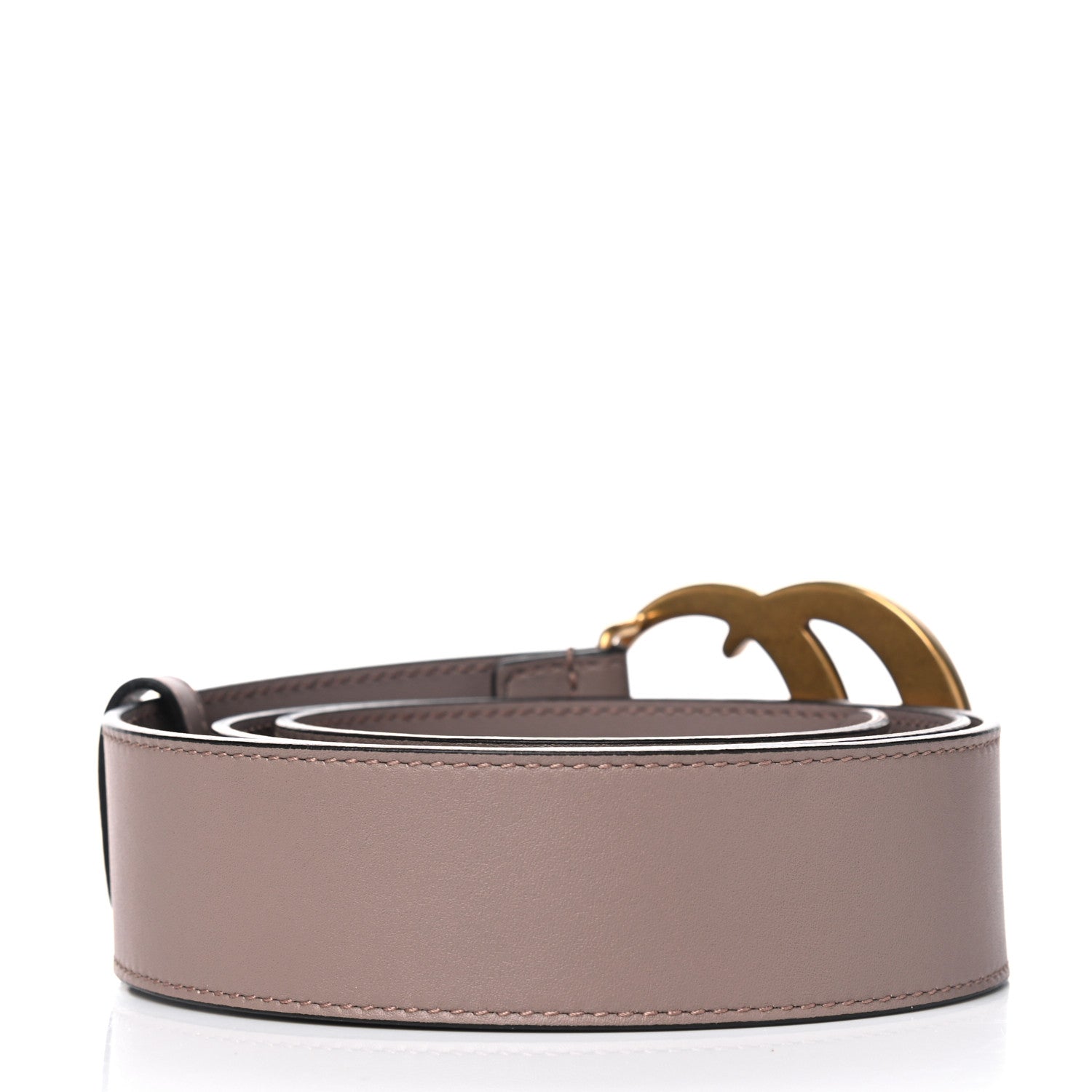 Gucci Calfskin Double G 40mm Belt 90 36 Porcelain Rose 2 of 5