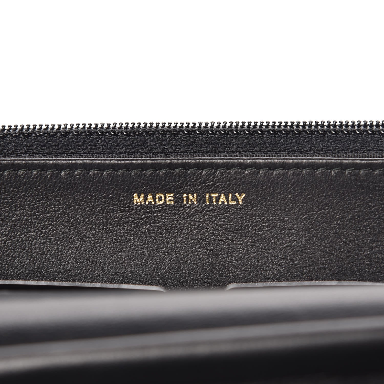 Chanel Lambskin Studded Wallet On Chain WOC Black 7 of 12