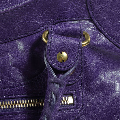 Balenciaga Agneau Velo Gold Hardware Dark Violet 12 of 12