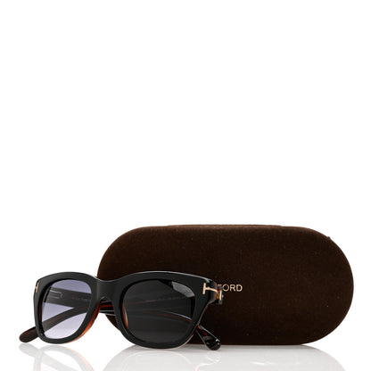 Tom Ford Snowdon Sunglasses TF237 Black Tortoise 7 of 7