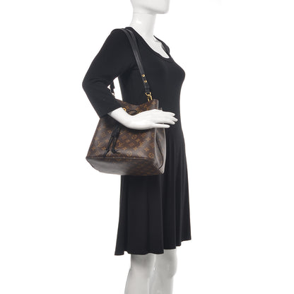 Louis Vuitton Monogram Neonoe MM Black 2 of 9