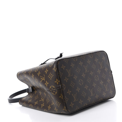 Louis Vuitton Monogram Neonoe MM Black 4 of 10