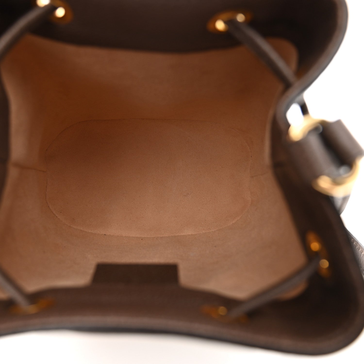 Gucci GG Supreme Monogram Web Small Ophidia Bucket Bag Brown 5 of 12