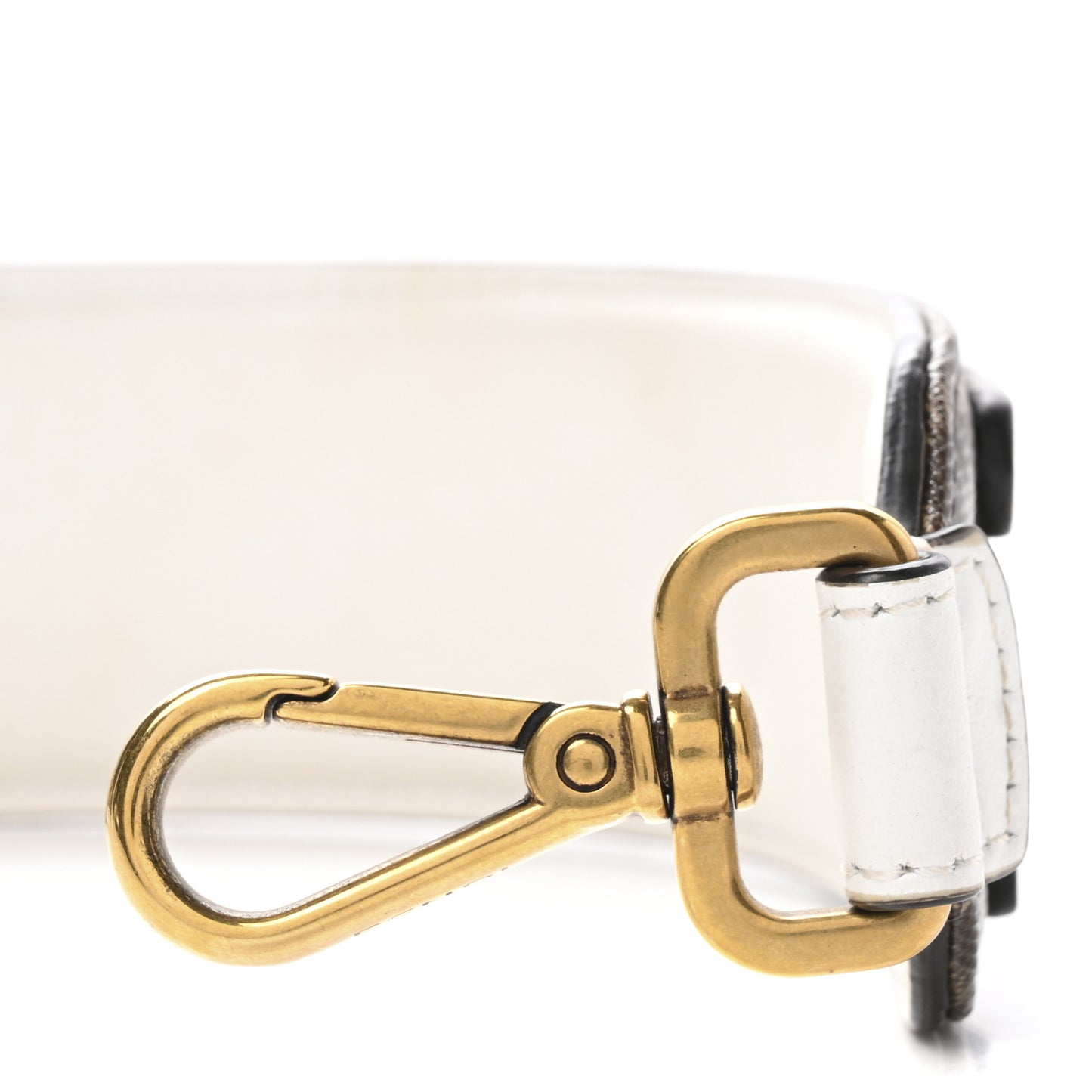 X FILA Glazed Fabric FF 1974 Mania Mini Strap You Mogano Panna White