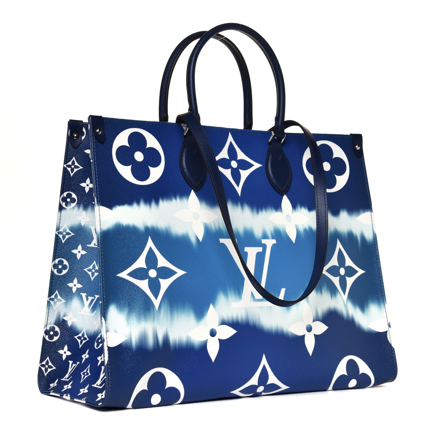 Louis Vuitton Monogram Escale Onthego GM Blue 2 of 4