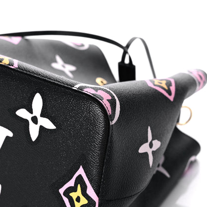 Louis Vuitton Monogram Giant Wild At Heart Neonoe MM Black 10 of 12