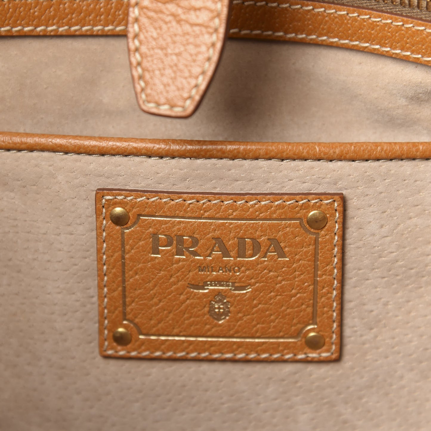 Canapa Cinghiale Top Handle Satchel Naturale Cuoio