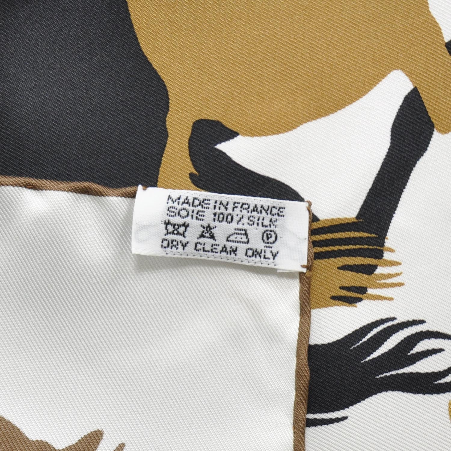 Hermes Silk Ex Libris En Camouflage Scarf 90 5 of 5