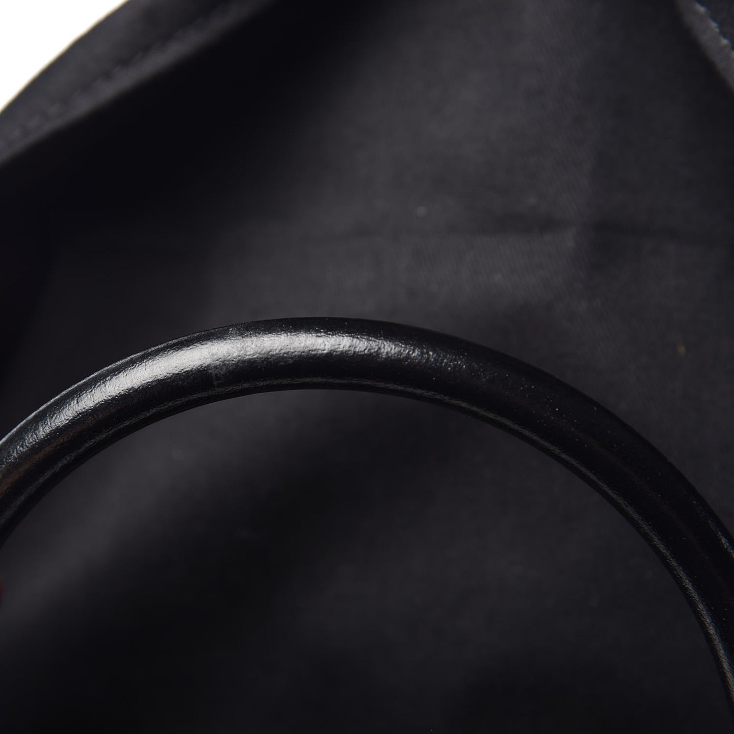 Shiny Lord Calfskin Small Antigona Black