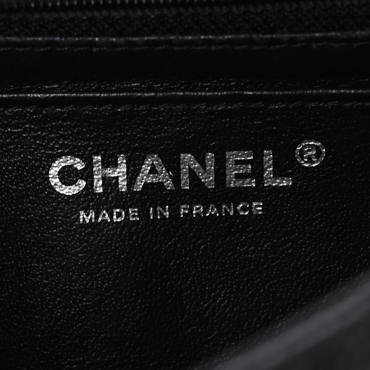 Caviar Quilted Mini Rectangular Flap Black