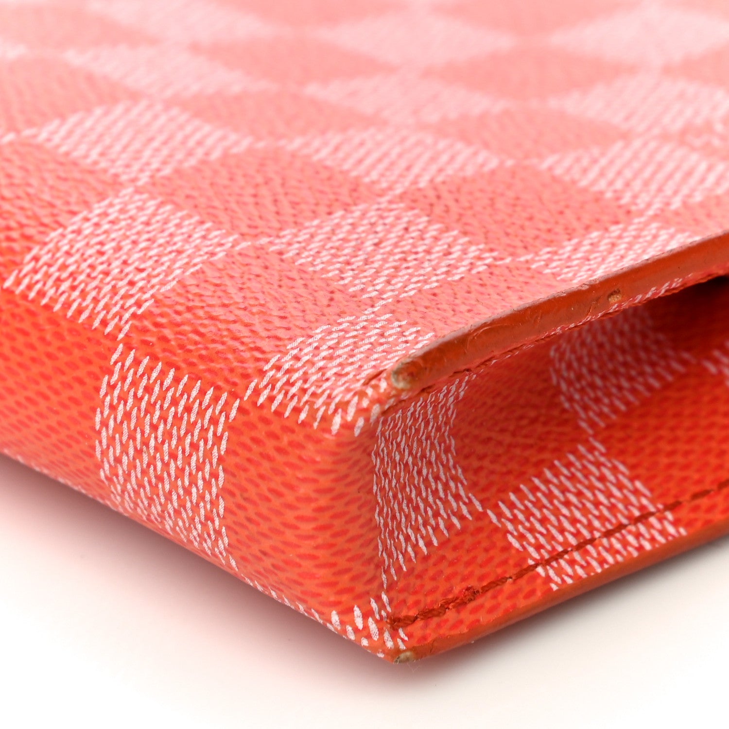Louis Vuitton Damier Couleurs Element Clutch Piment 10 of 20