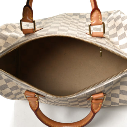 Louis Vuitton Damier Azur Speedy Bandouliere 30 5 of 11