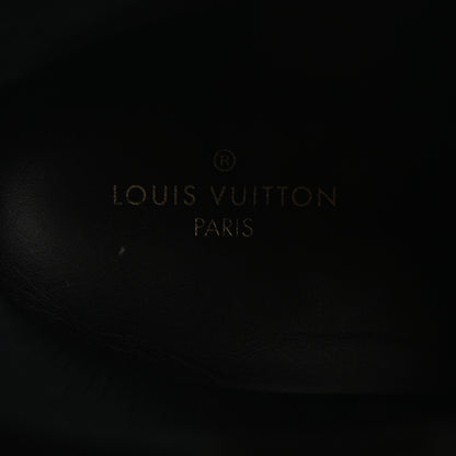 Louis Vuitton Calfskin LV Tattoo Sneaker Boots 8 Black 7 of 14