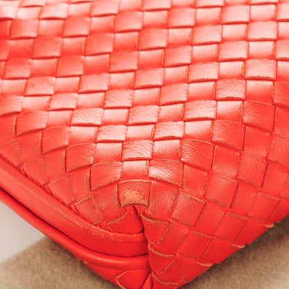 Bottega Veneta Nappa Intrecciato Pillow Crossbody Messenger Corniola 9 of 9