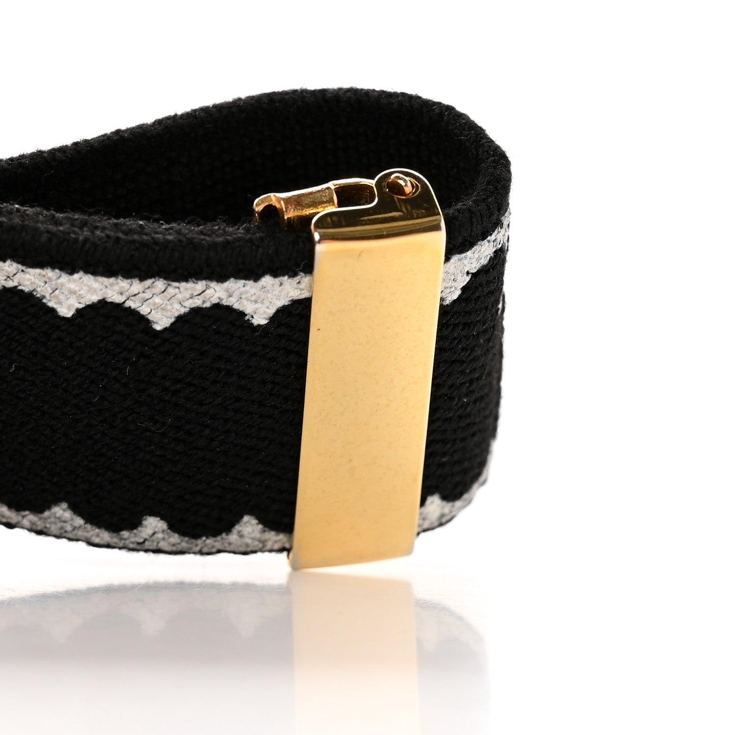 Chanel Logo Suspenders Black White 10 of 11