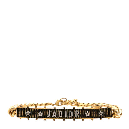 Christian Dior Metal J'Adior Star Choker Necklace Aged Gold 1 of 3
