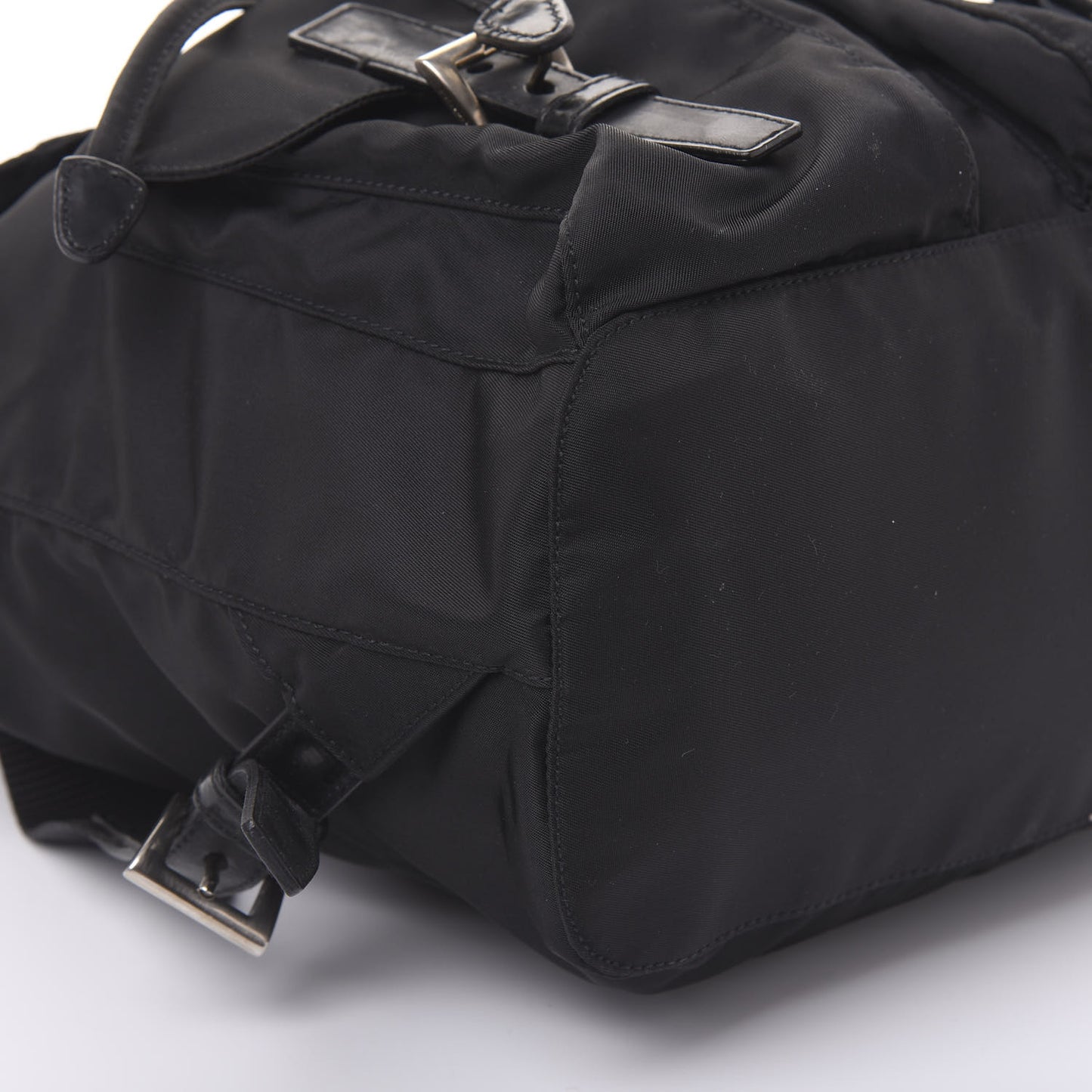 Nylon Vela Medium Backpack Black