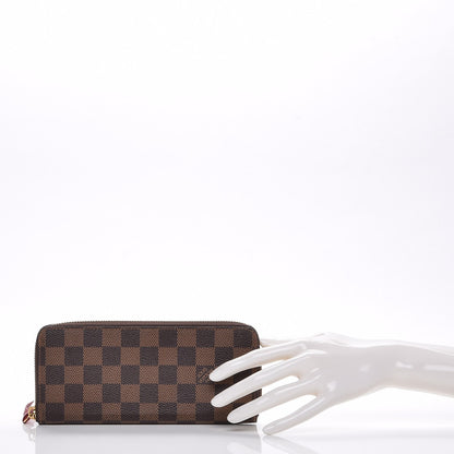 Louis Vuitton Damier Ebene Clemence Wallet 2 of 7