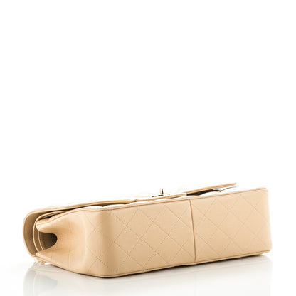 Chanel Caviar Quilted Jumbo Double Flap Beige Clair 4 of 8