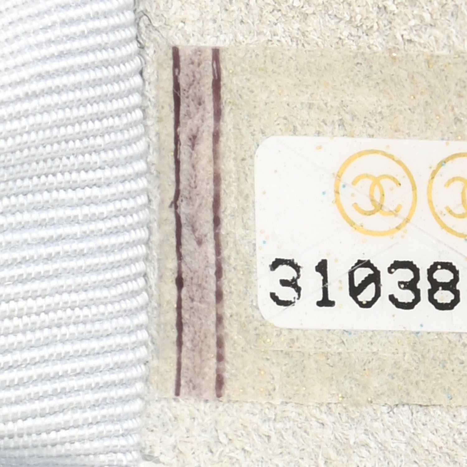 Chanel Iridescent Calfskin Quilted Medium Chanel 19 Flap White 7 of 11