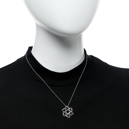 Tiffany Sterling Silver Paloma Picasso Loving Hearts Pendant Necklace 2 of 5